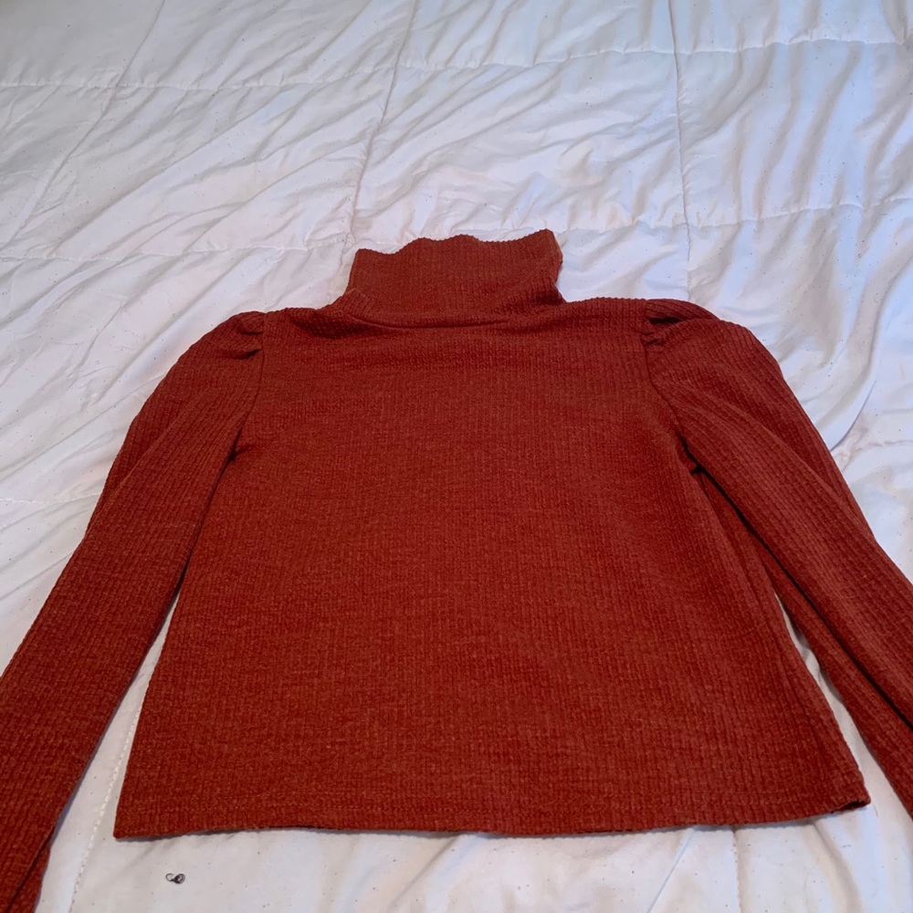 Turtle neck crop top
